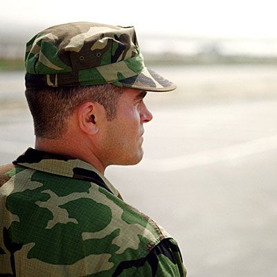 Enlisted soldier