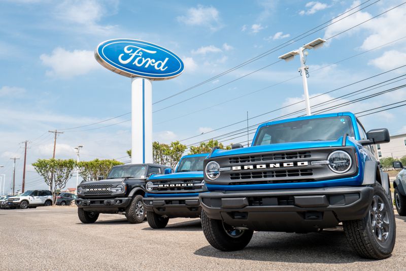 Ford dealership.