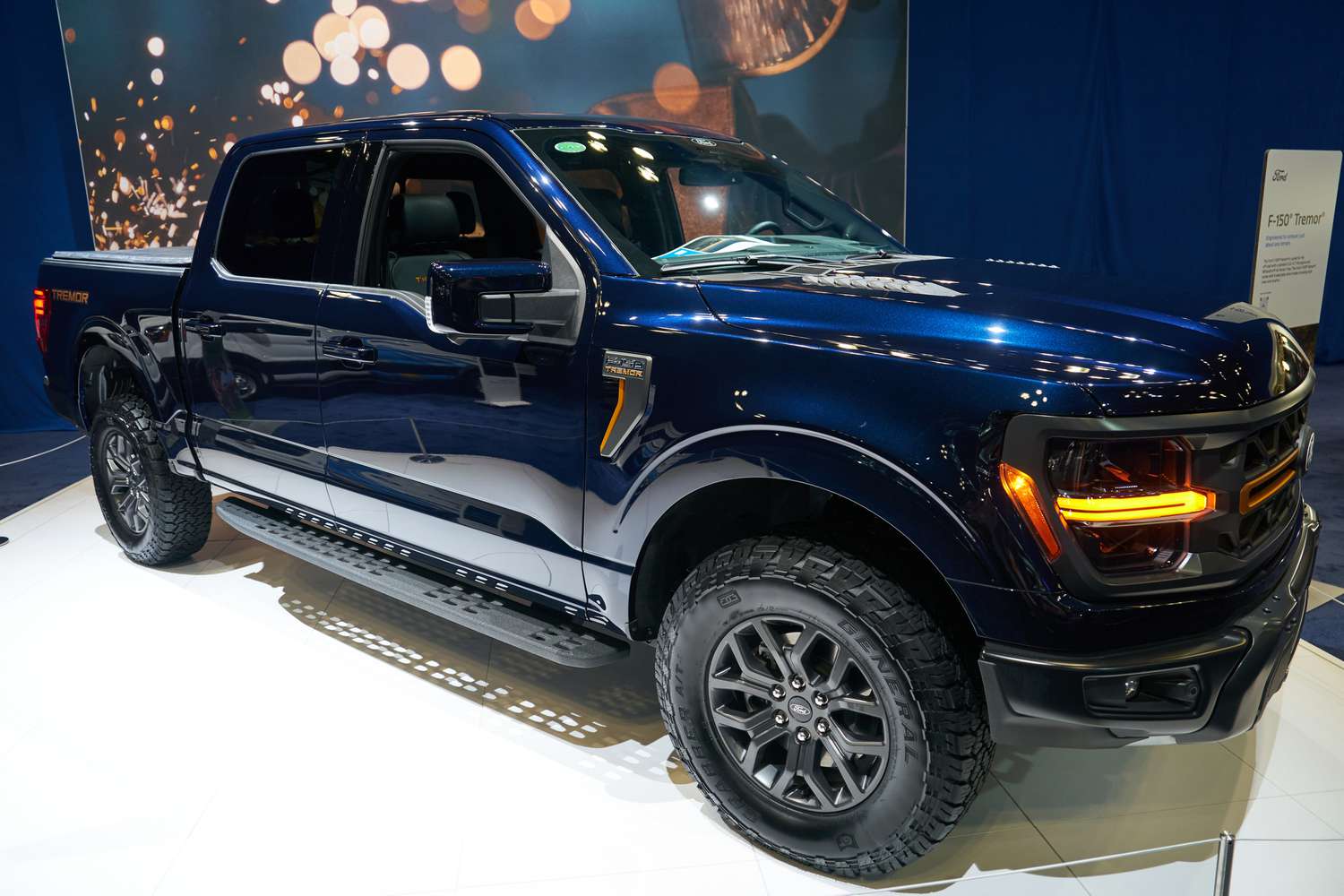 A 2025 Ford F-150 Tremor pickup truck during the 2025 New York International Auto Show (NYIAS) in New York, US, on Wednesday, April 16, 2025. 