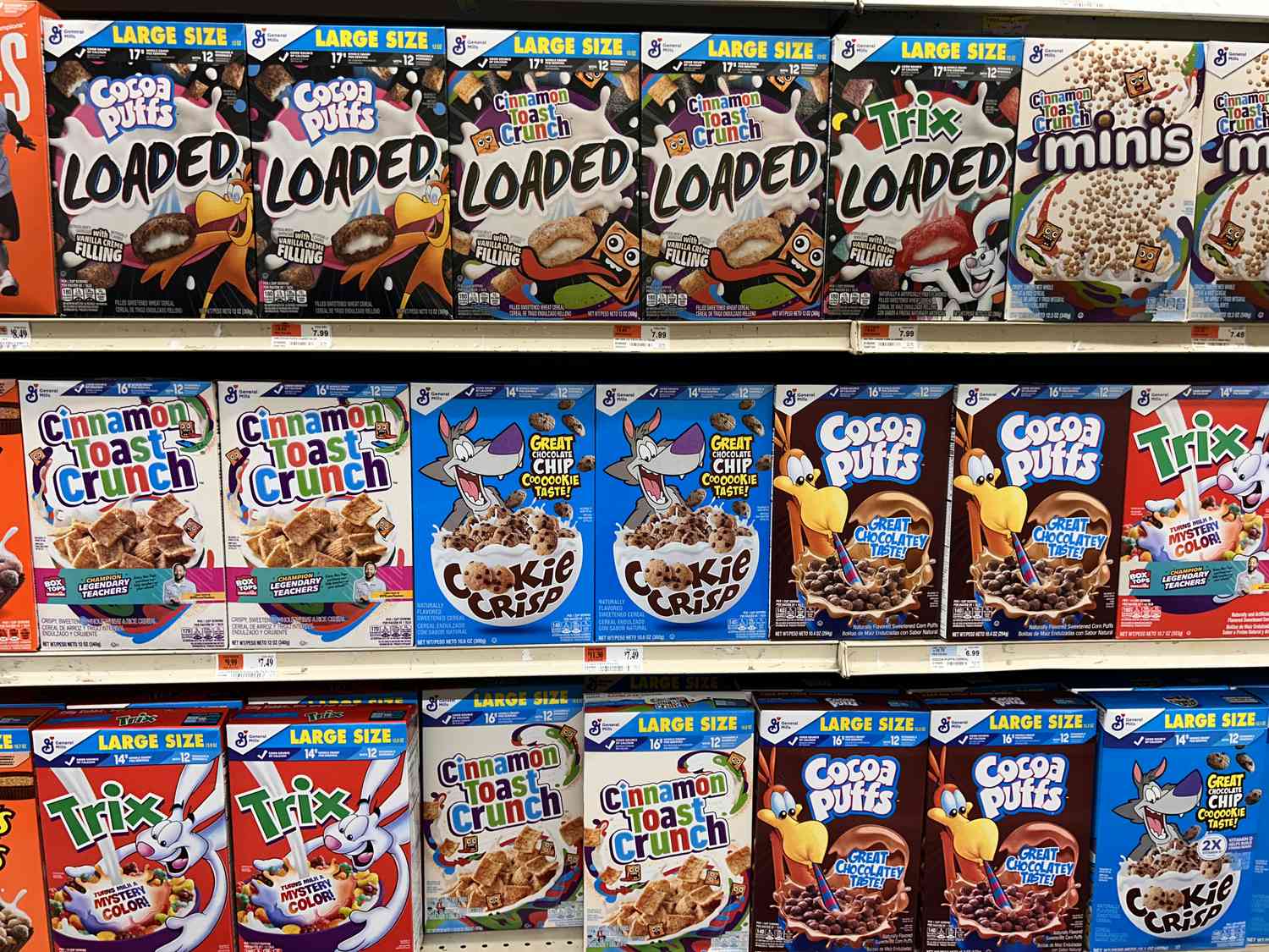 General Mills cereals