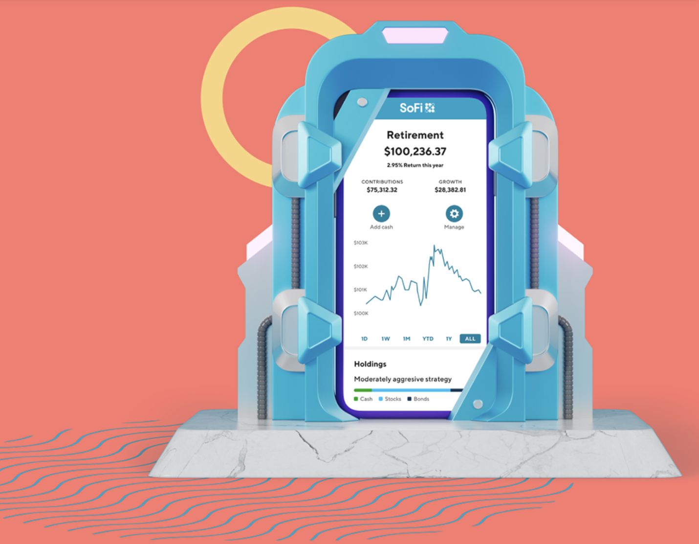 Mobile Experience SoFi Automated Investing Review 2023