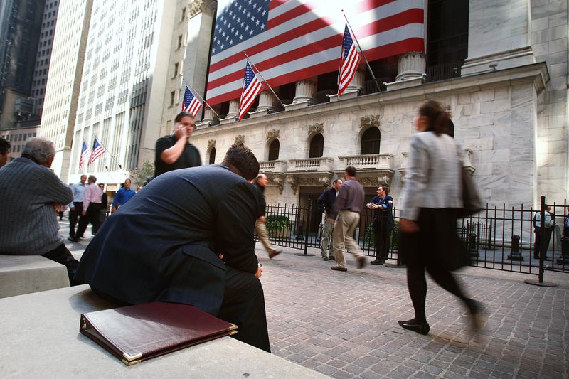 Street view of NYSE
