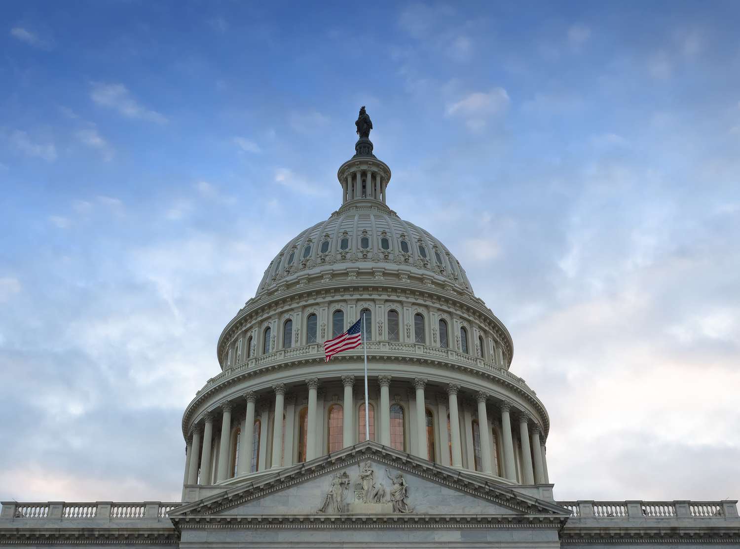 the United States Capital Building Dome.