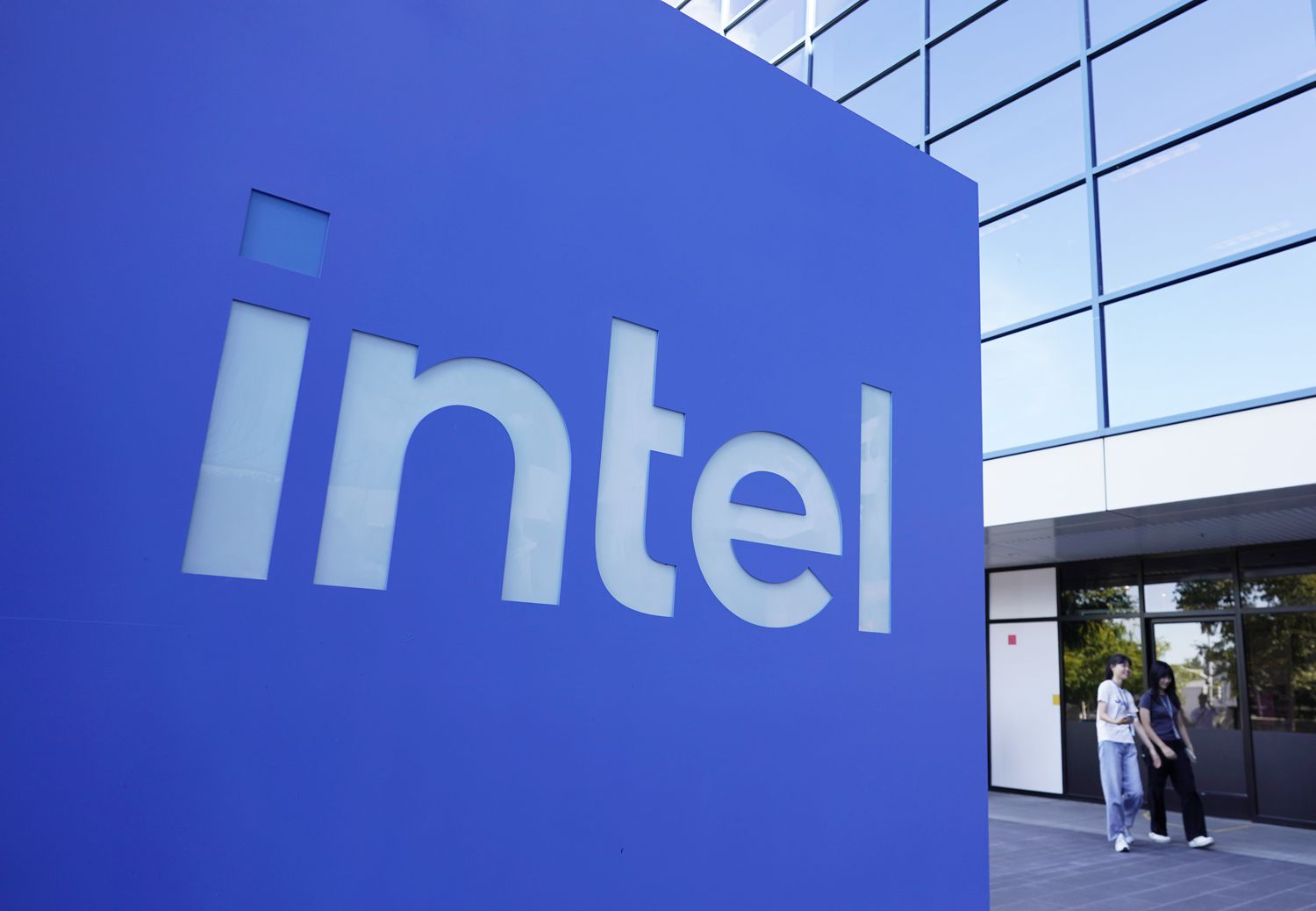 Intel headquarters in Santa Clara, CA on Aug. 1, 2024.