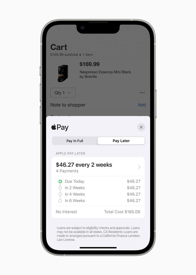 Apple Pay Later
