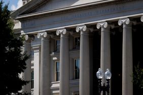 The US Treasury Department in Washington, DC, US, on Wednesday, Aug. 21, 2024. 