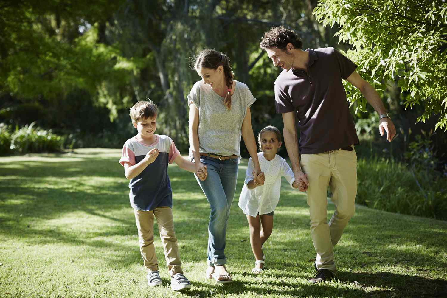 Parents may adopt an older child out of the foster care system.