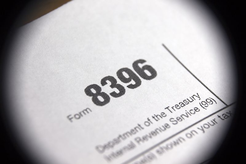 Mortgage Investment Credit Tax Form 8396