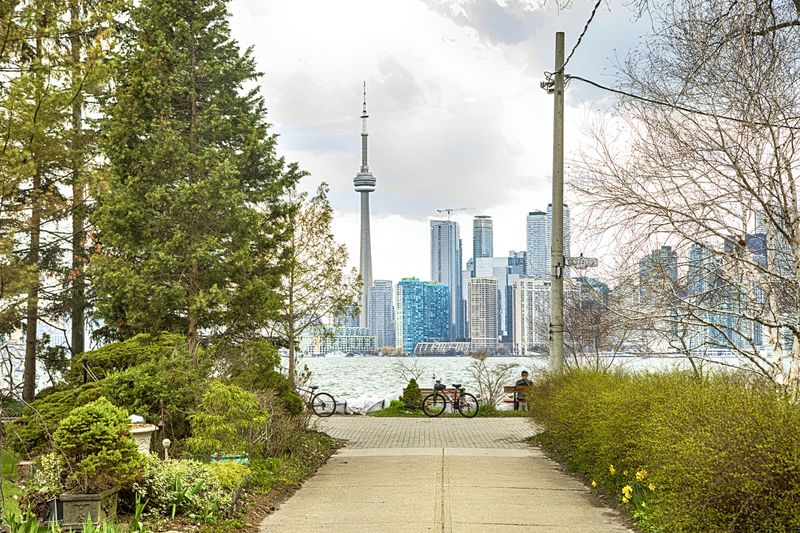Skyline view of Toronto downtown