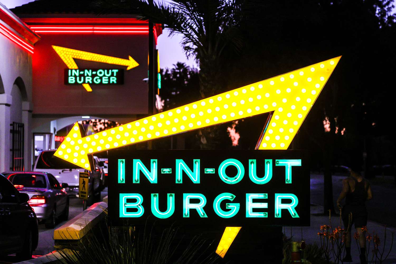 An In-N-Out Burger in Azusa, Calif. 