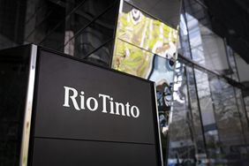 Rio Tinto signage.