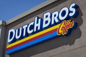 A sign on a Dutch Bros location in California. 