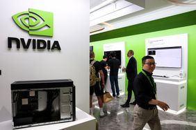 Nvidia production preview exhibition in Taipei on May 21, 2025