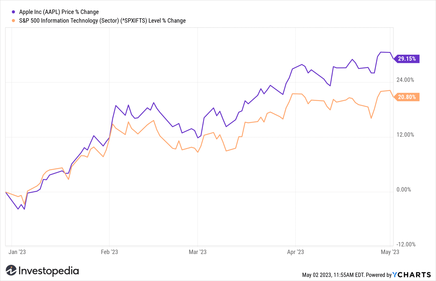 Apple (AAPL) YTD Return