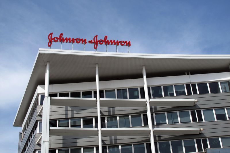 Johnson & Johnson building in Madrid.
