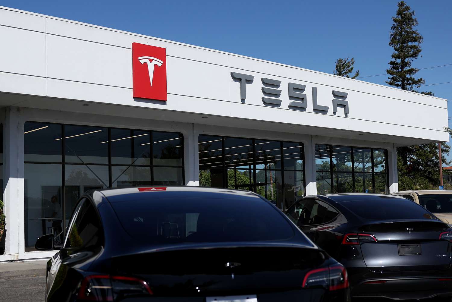Tesla dealership