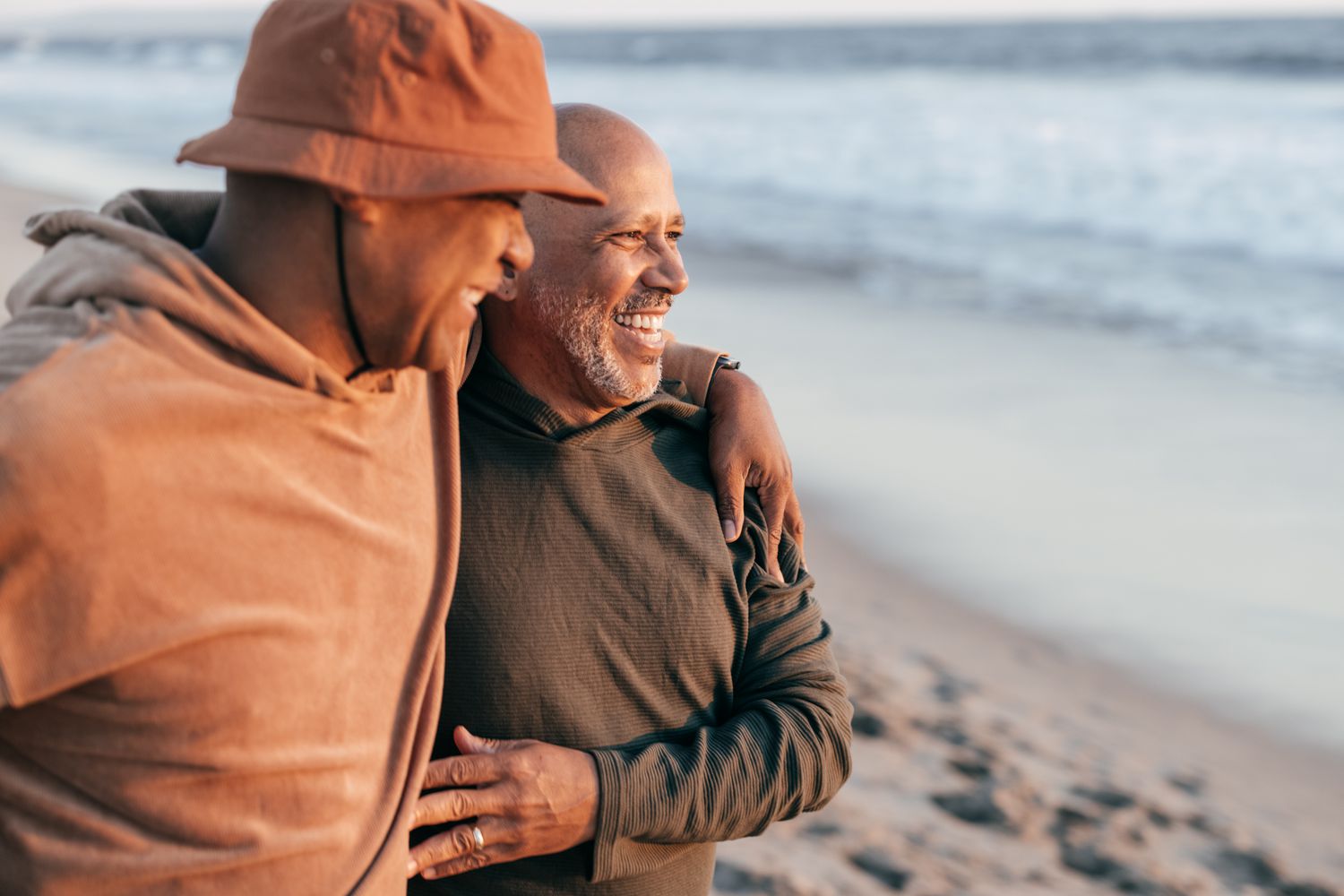 Couple on a beach