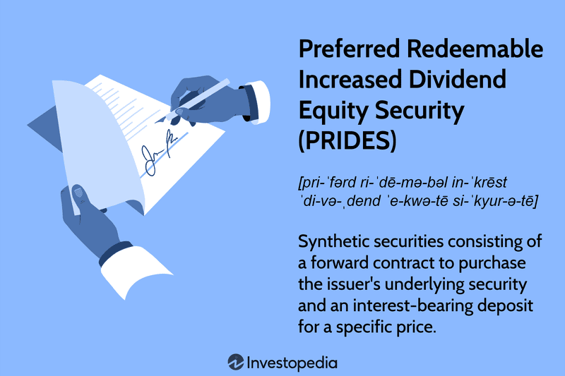 Preferred Redeemable Increased Dividend Equity Security (PRIDES)