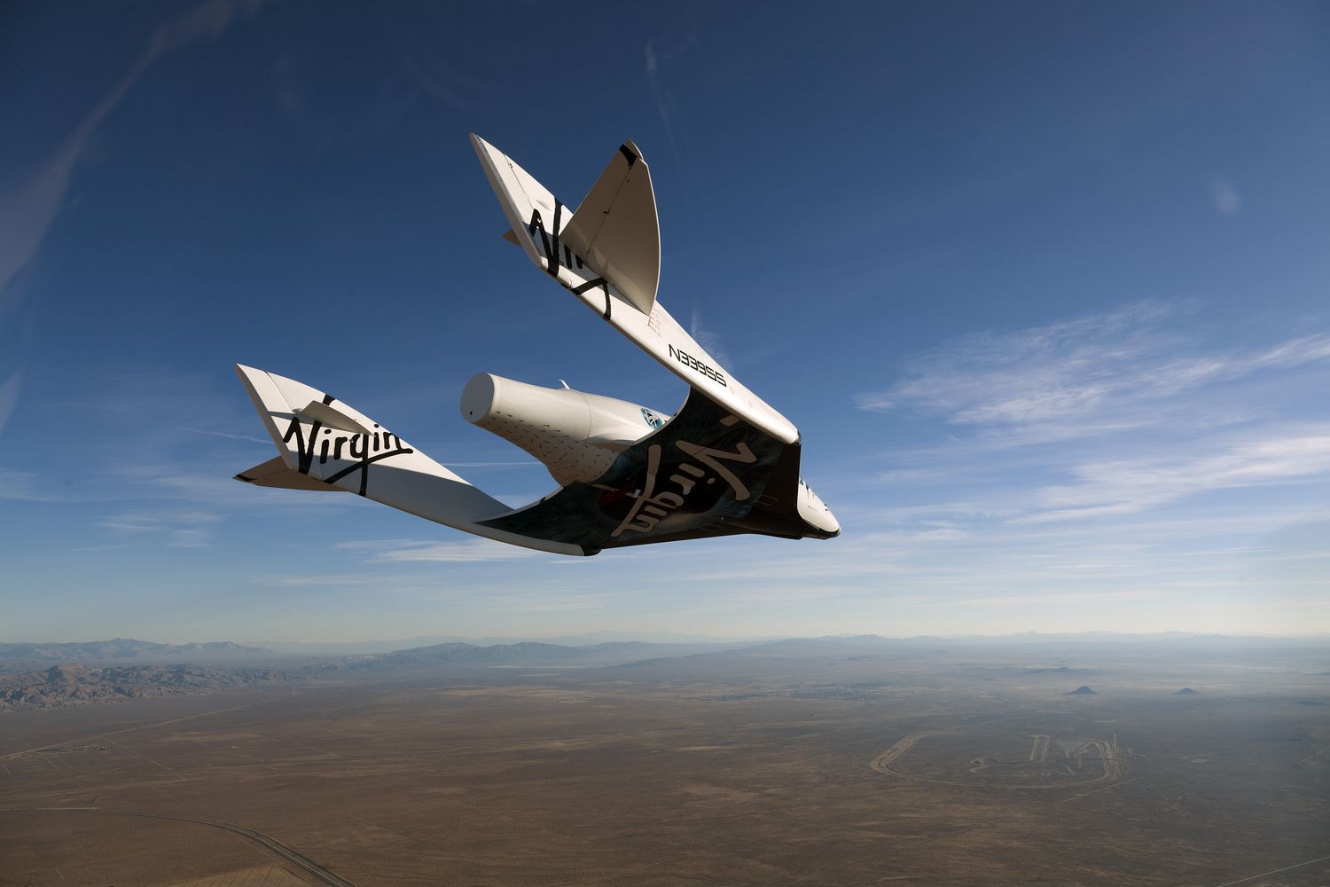 Galactic vehicle SpaceShipTwo