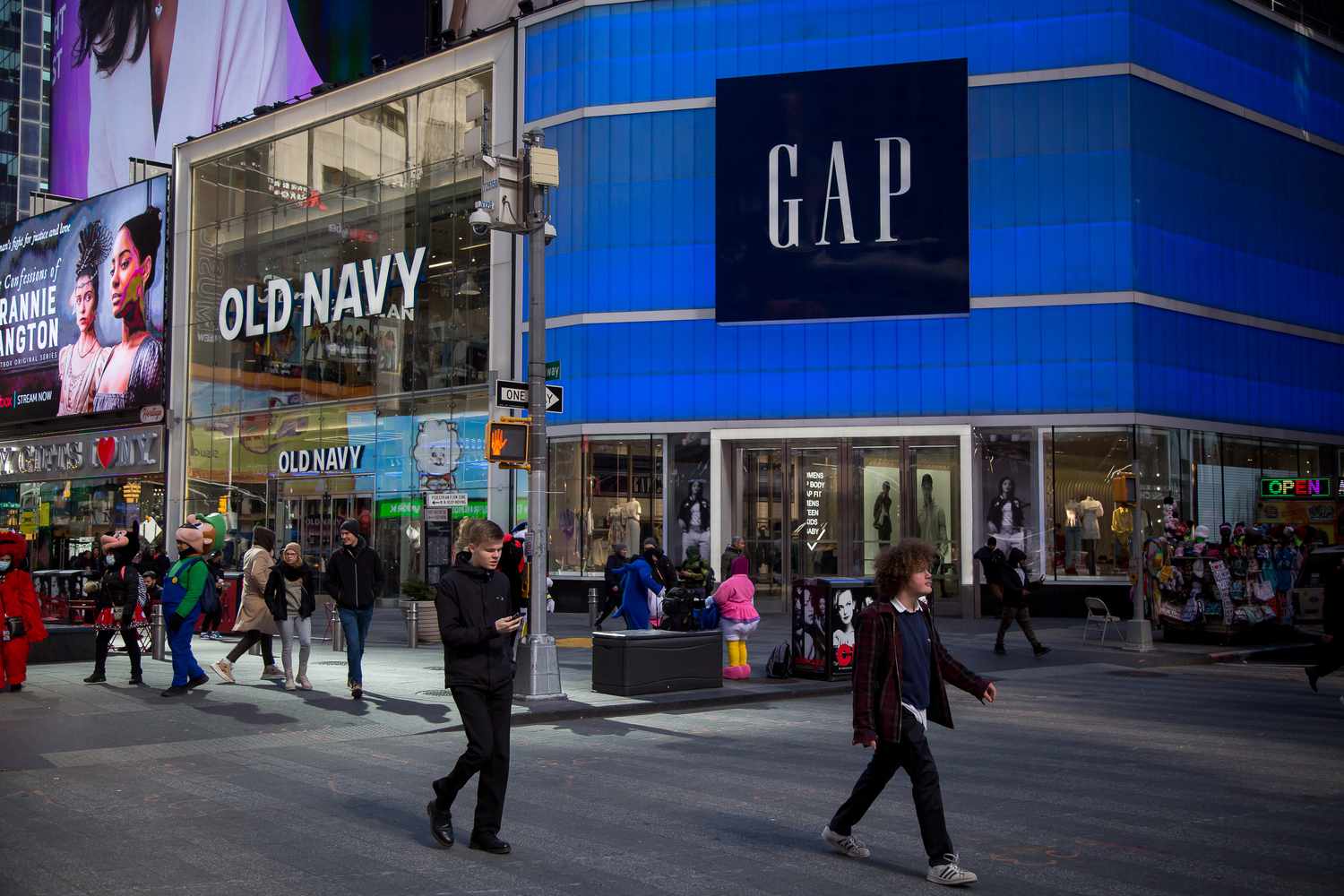 Old Navy and Gap