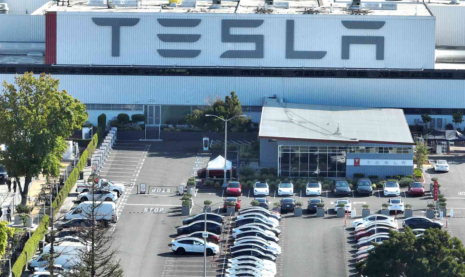A Tesla facility.