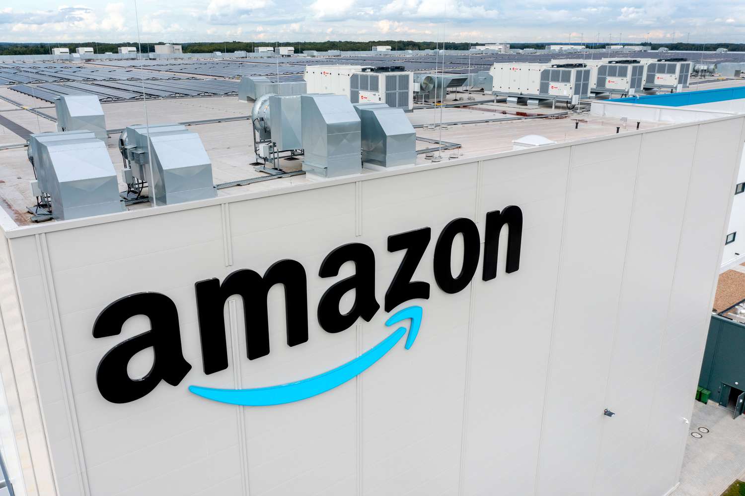 Amazon logistics center in Germany