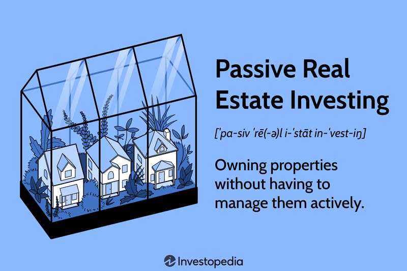 Passive Real Estate Investing: Owning properties without having to manage them actively.