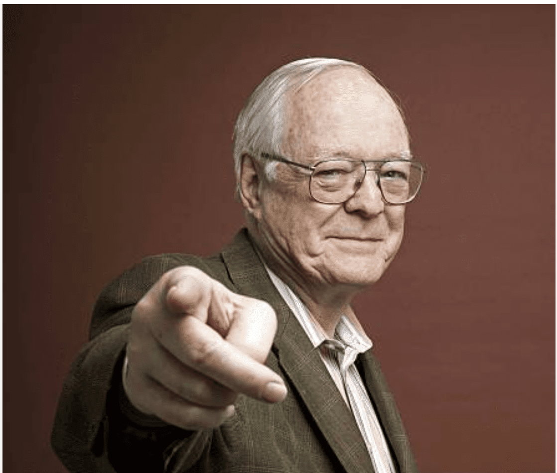 Neff pointing at the camera