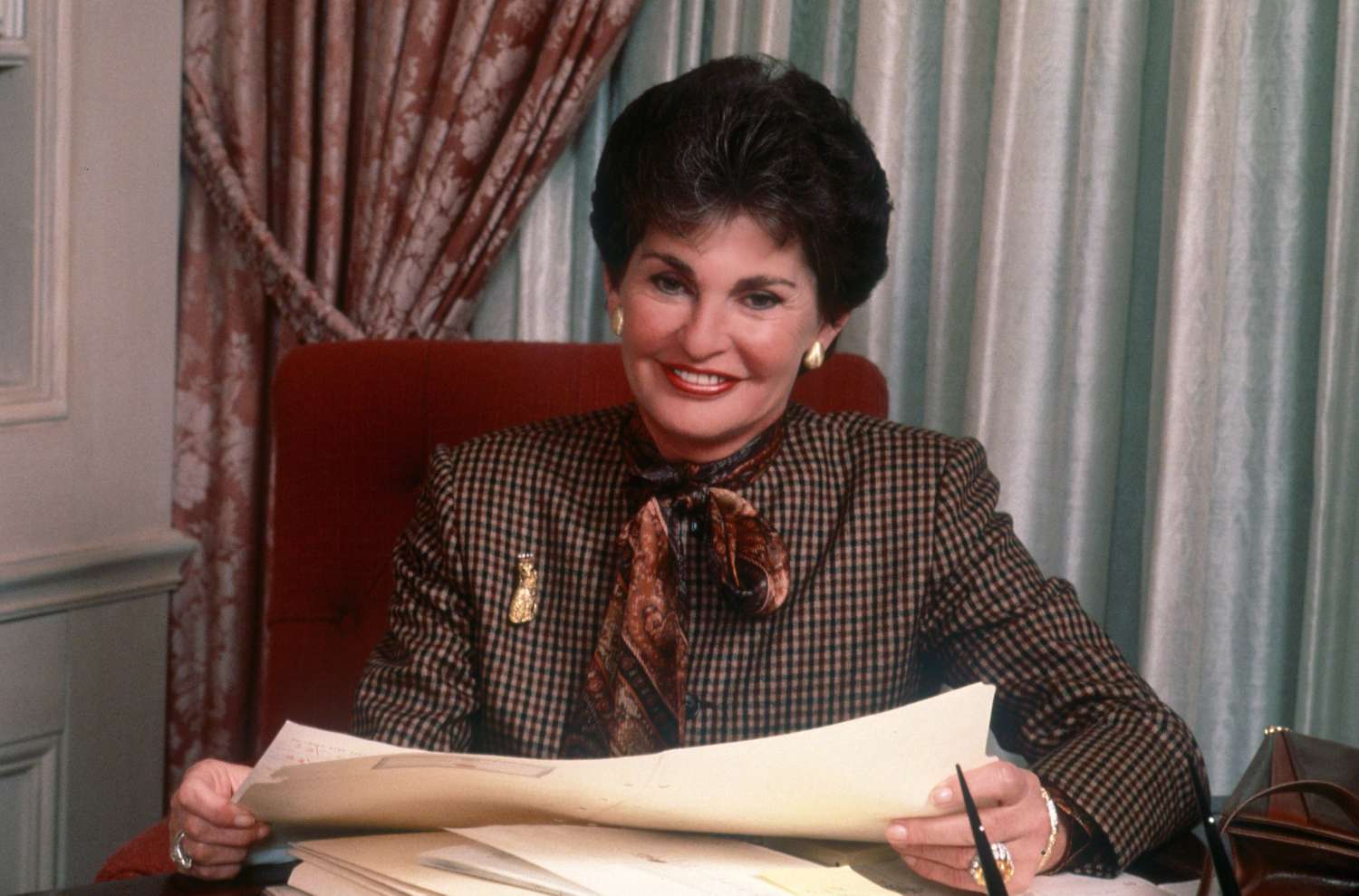 Leona Helmsley circa 1989 in New York City. 