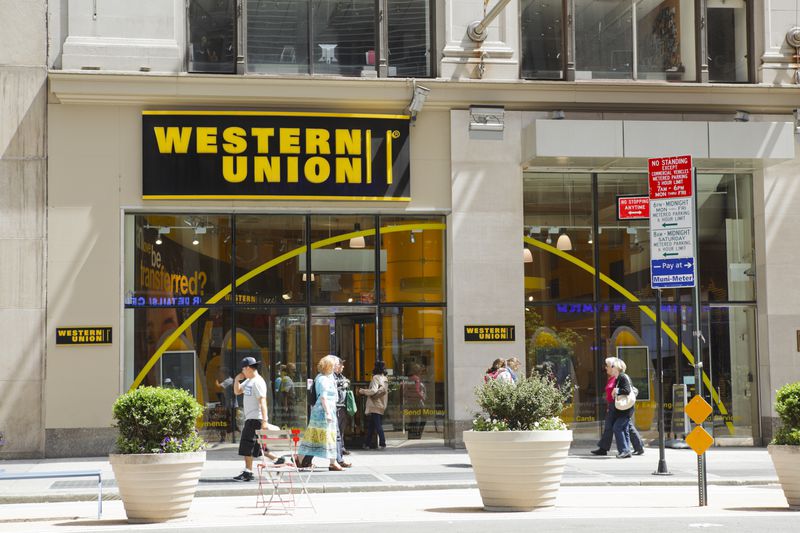 Western Union store in New York City