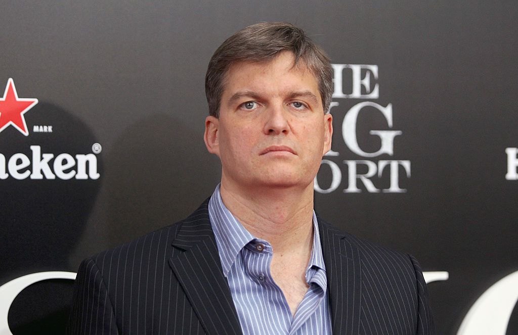 Michael Burry at the premiere of "The Big Short"