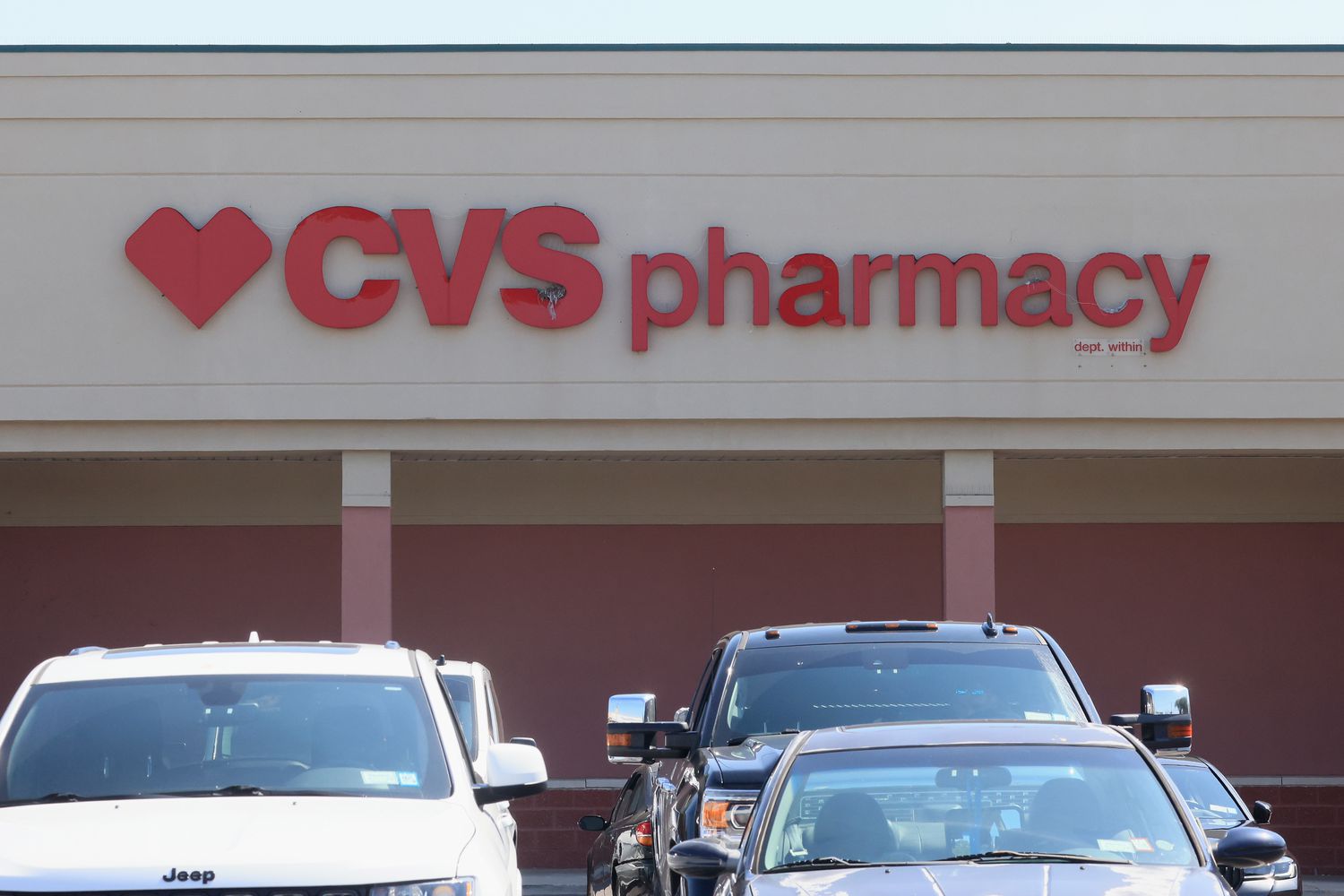 A general view of a CVS Pharmacy store on August 23, 2024 in Oceanside, New York
