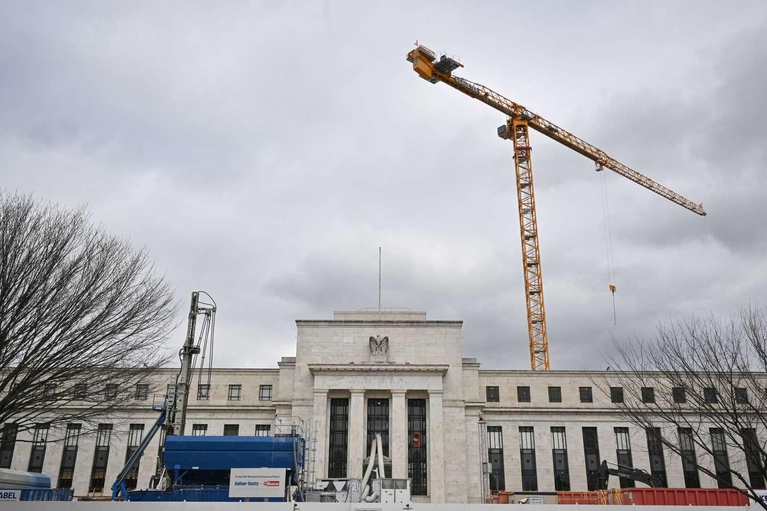The US Federal Reserve is seen in Washington, DC, on January 30, 2024.