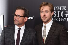 Steve Carrell, left, and Ryan Gosling at the 2015 premiere of "The Big Short" in New York City. 