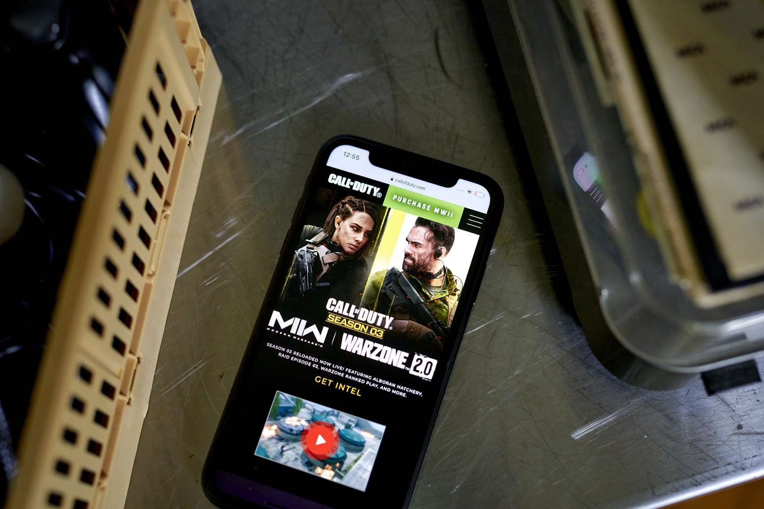 Activision Blizzard Call of Duty website