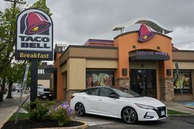 Yum! Brands subsidiary Taco Bell's drive-through lane in New Hyde Park, New York