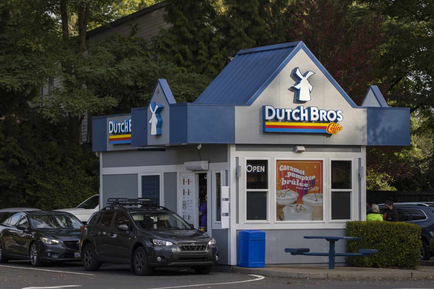A Dutch Bros. shop in Oregon in 2021. 