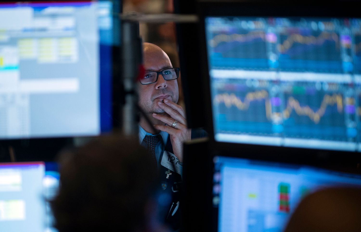 Traders at the New York Stock Exchange