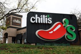 A sign is posted in front of a Chili's restaurant on Dec. 13, 2024 in Rohnert Park, Calif.