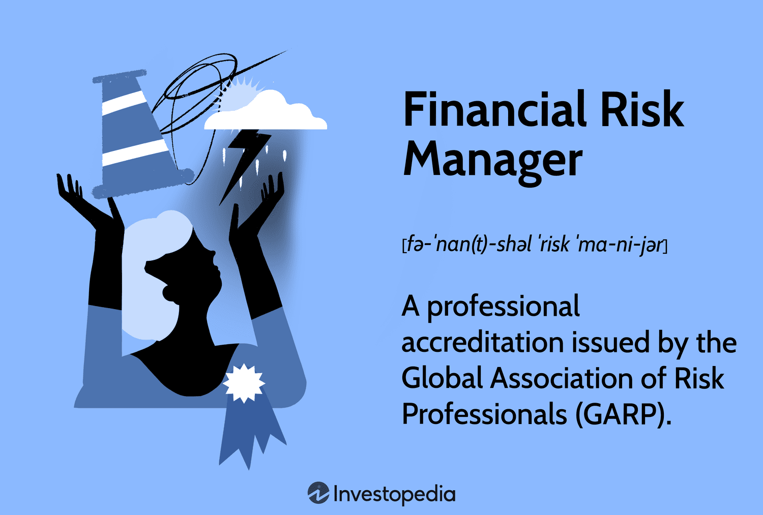 Financial Risk Manager: A professional accreditation issued by the Global Association of Risk Professionals (GARP).