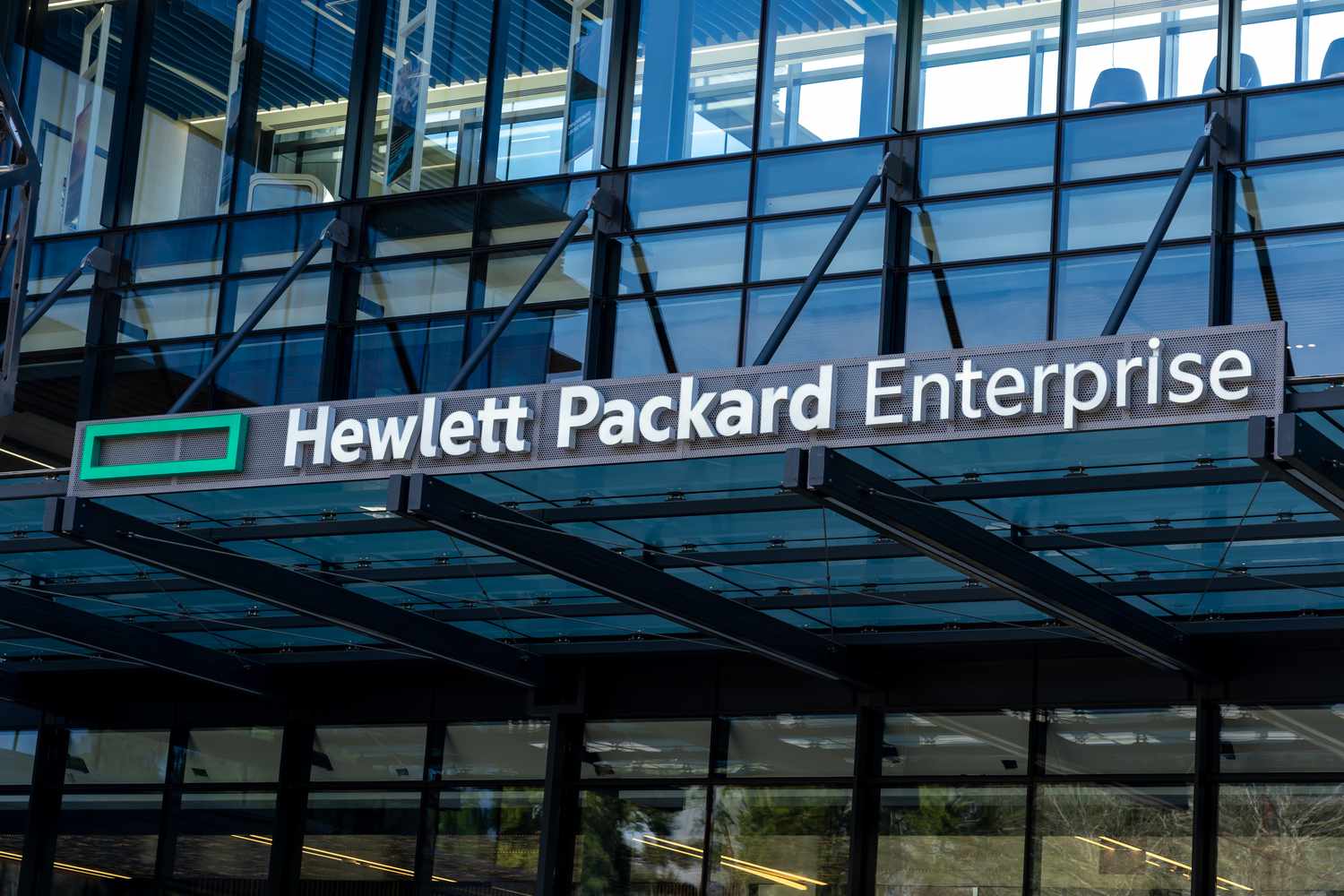 Hewlett Packard Enterprise office in Houston, Texas