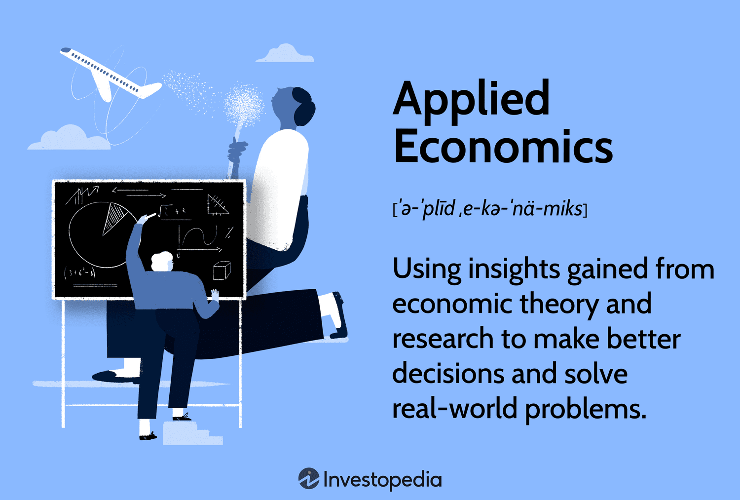 Applied Economics: Using insights gained from economic theory and research to make better decisions and solve real-world problems.