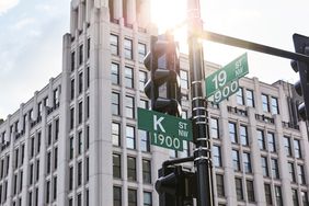 K Street in Washington, D.C., is home to political lobbyists. 
