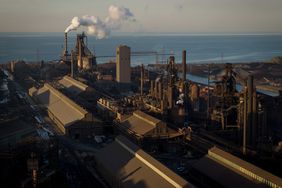 U.S. Steel Gary Works in Gary, Indiana