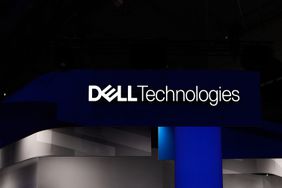 Dell Technologies logo displayed at the Mobile World Congress.