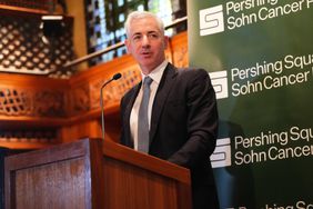 Bill Ackman speaks at The 2024 Pershing Square Foundation Prize Dinner.