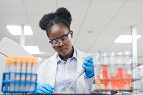 Scientist in a lab