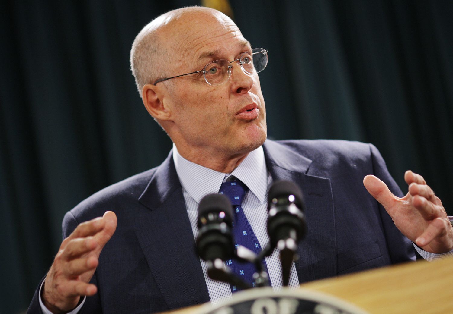 US Treasury Secretary Henry M. Paulson