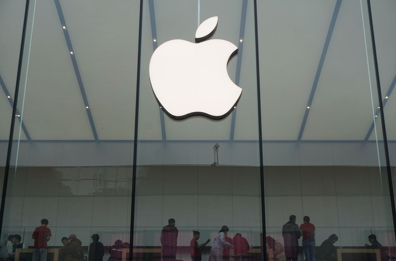 An Apple store in Hangzhou, China