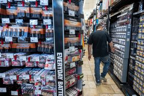 A customer looks at items in an ACE hardware store in San Francisco, California, US, on Tuesday, March 11, 2025. 